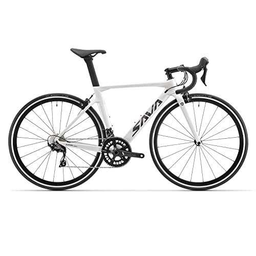 SAVADECK Carbon Road Bike White