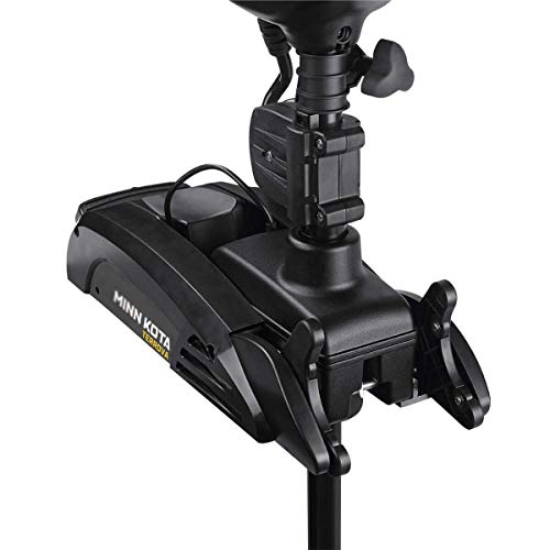 Minn Kota Terrova Freshwater Electric-Steer Bow-Mount Trolling Motor with i-Pilot GPS, 80 lbs Thrust, 60-Inch Shaft Black