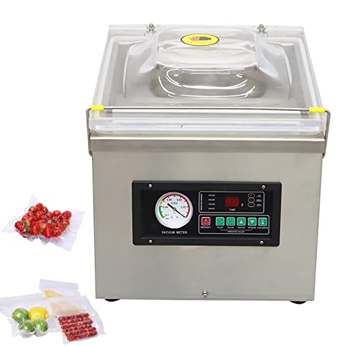 INTSUPERMAI Chamber Vacuum Sealer Machine for Food - Commercial & Home Use 110V