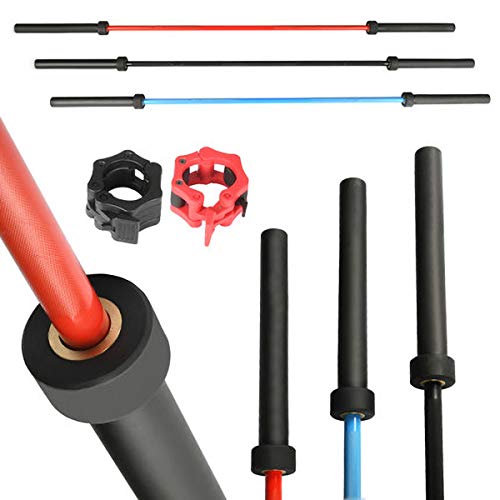 ADIEN Olympic Barbell Shaft 86.6" Red