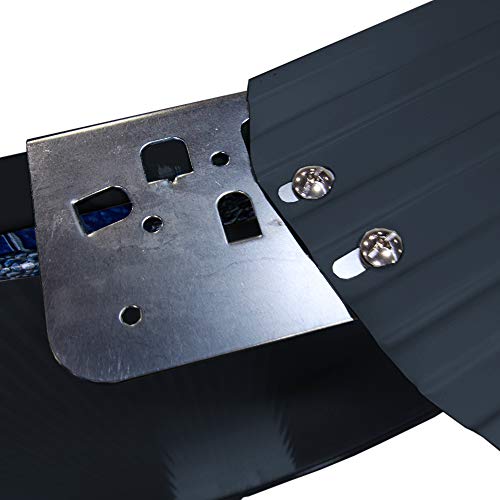 Lake Effect Pools Metropolitan 15' Round Above-Ground Pool Black with Blue Liner & Skimmer