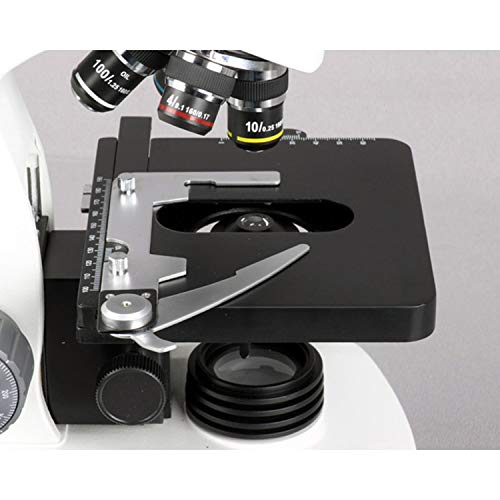 AmScope T340B Trinocular Compound Microscope 40X-2000X Magnification