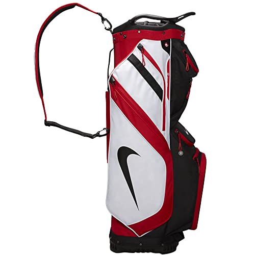 Nike Golf Performance Cart Golf Bag Red | Black