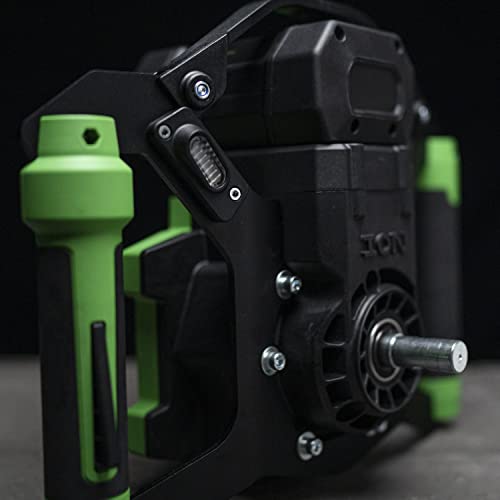 ION ICE FISHING Alpha 8-Inch Gen 3 40V Lithium-ion Electric Ice Auger Green/Black