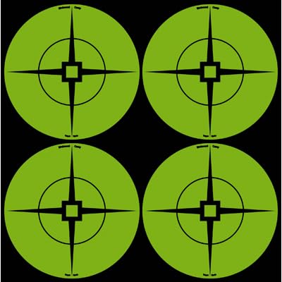 Law 3" Green Self-Adhesive Target Spots 100 Pack