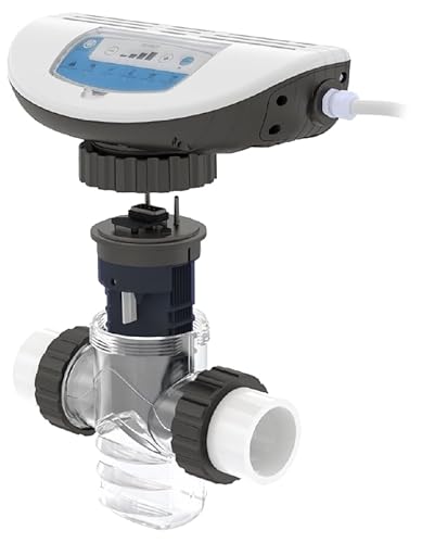 PoolZoom Salt Water Pool Chlorinator System, Electronic Generator for Inground Pools, Titanium Cell