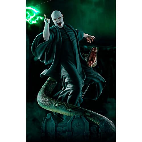Iron Studios Voldemort and Nagini 1:4 Scale Collectible Figure 19" Black