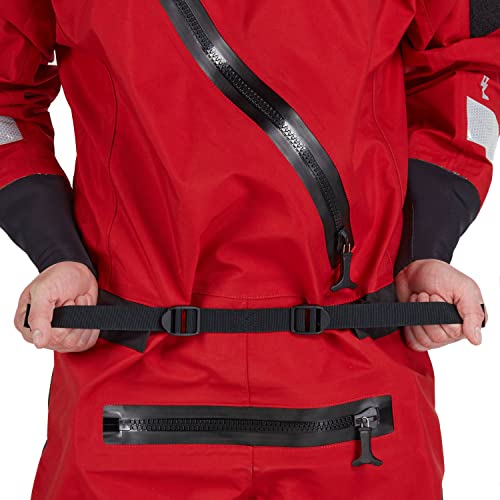 NRS Ascent SAR Dry Suit Red XL