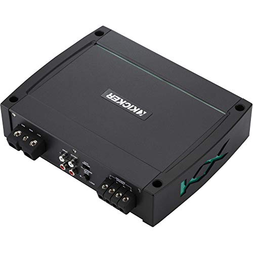 KICKER 10-Inch Premium Marine Subwoofer & 48KXMA4002 Marine Amp Bundle