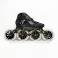 N\C Carbon Fiber Inline Speed Skates Blackcomplete3