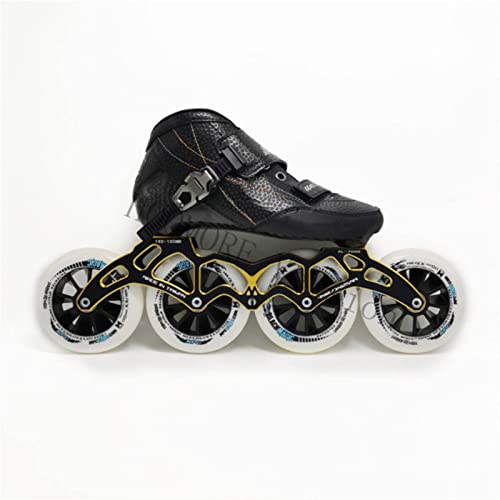 N\C Carbon Fiber Inline Speed Skates Blackcomplete3