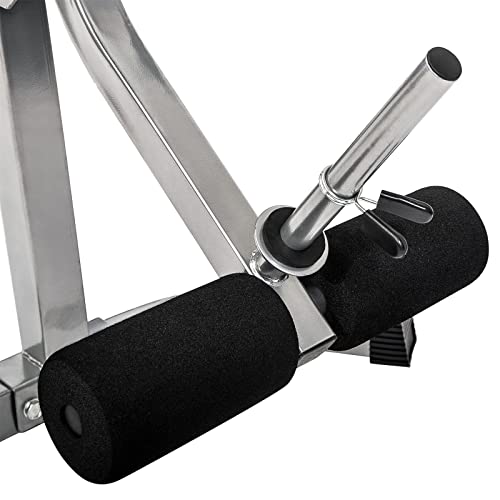 PRODCA Adjustable Weight Bench with Leg Extension - Olympic Utility Benches Black