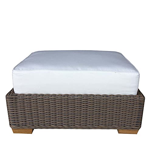 Padma's Plantation Nautilus Outdoor Ottoman