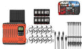 Motorola Solutions Portable FRS Talkabout T605 H2O Two Way Radios 8-Pack Orange/Black