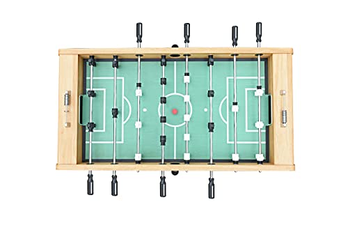 Hathaway Center Stage 59-in Pro Series Competition Foosball Table Wood Grain/Black/Green