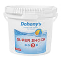 Doheny's Super Pool Shock Pro-Grade Chlorine 68% Cal-Hypo Granular 100lb