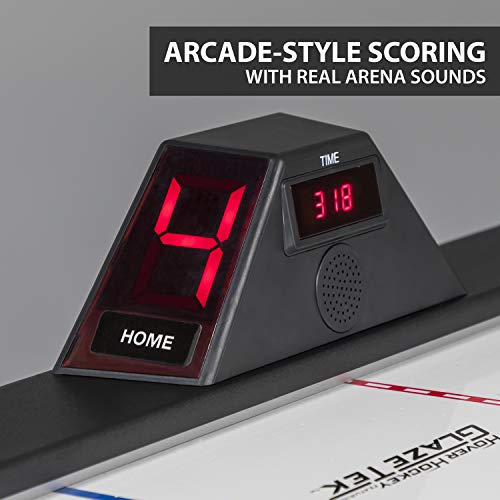 EastPoint Sports NHL Air Hockey Table 84" Boston Bruins Scratch Resistant with Automatic Scoring