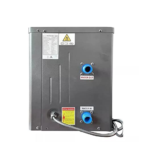 HNZXIB 14331 BTU Mini Heat Pump for Above-Ground Pools Gray