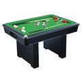 Hathaway Renegade 54-In Slate Bumper Pool Table Black/Green