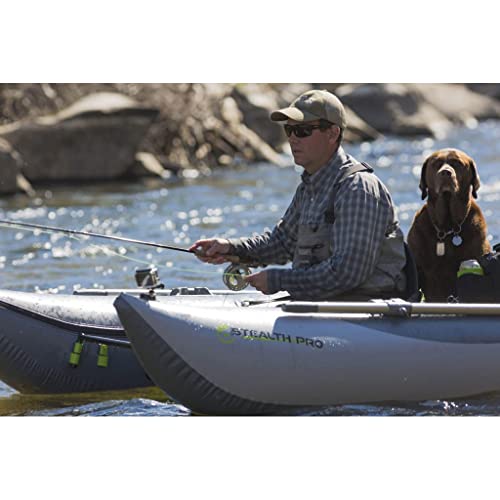 Outcast Sporting Gear OSG Stealth Pro Leak Proof U-Shape Float Tube Grey/Green