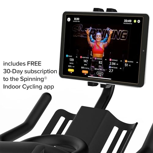 Spinning A3 Chain-Drive Spin Bike with Tablet Mount, Cadence Sensor & Heart Rate Monitor