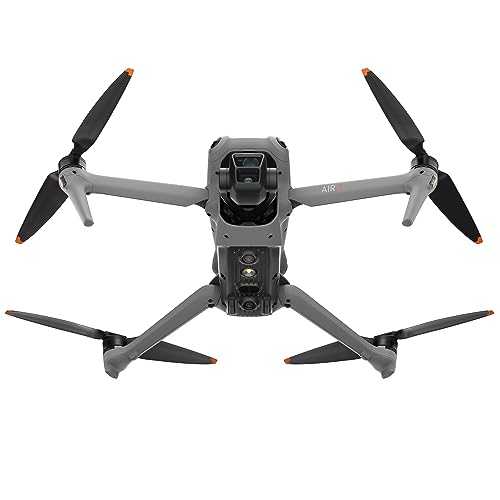 DJI Air 3 Drone Quadcopter RC-N2 Remote Dual Cameras 4K/60fps Gray