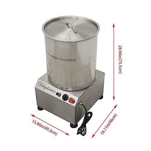 LGXEnzhuo Commercial Stainless Steel Dehydrator 110V 750W
