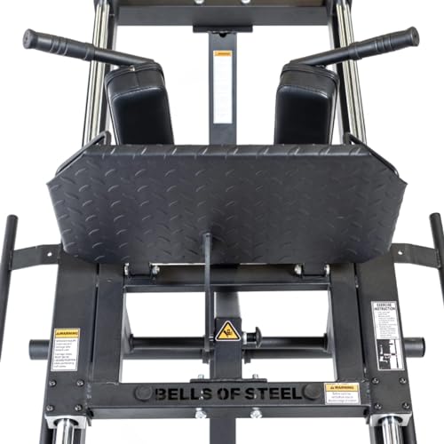 Bells of Steel Leg Press Hack Squat Machine Black