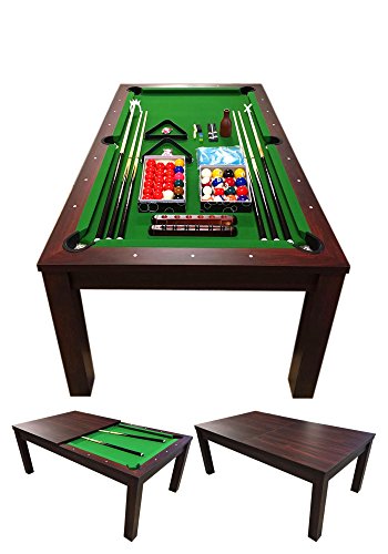 SIMBAUSA Pool Table 7FT Model MISSISIPI Snooker Green