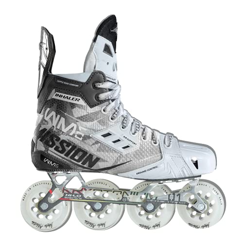 Mission Darts Bauer Inline Hockey Skates S21 Inhaler WM01 Senior EE9.5