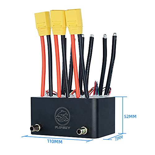 FLIPSKY FSESC75200 75V 200A ESC with Aluminum Heatsink and Water Cooling Enclosure