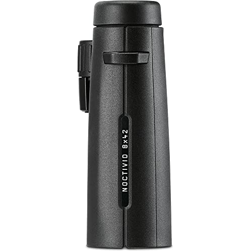 Leica 8x42 Noctivid Binoculars Black with Backpack, Monopod, Cleaning Set, Cap Keepers, Neck Strap