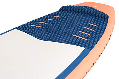 ISLE Surf and SUP Versa Rigid Stand Up Paddle Board Coral