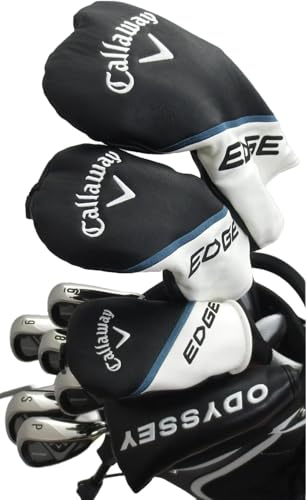 Callaway Tall Men's Complete Golf Set Stiff Flex +1 Inch Black/White/Blue