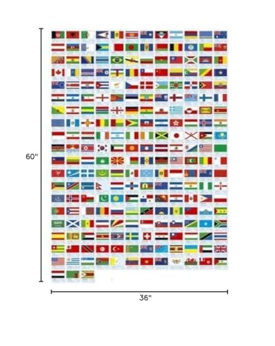 World Flags Direct 3x5 United Nations Polyester Flag Set Multicolor