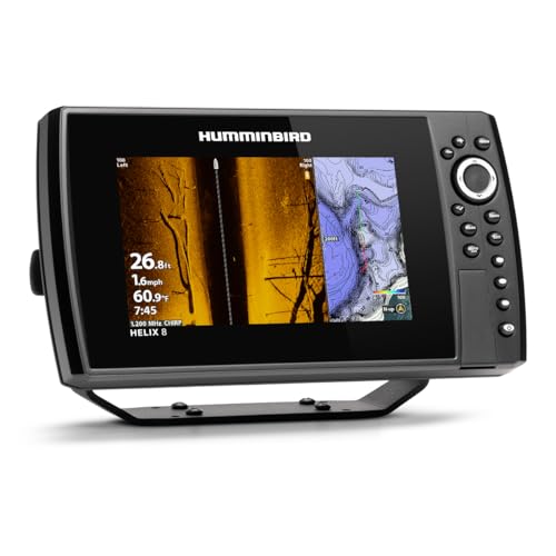 Humminbird Helix 8 Chirp MEGA SI+ GPS G4N Fish Finder Black