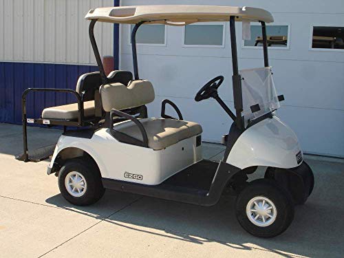 DOORWORKS GOLF CART ENCLOSURES EZGO RXV Sunbrella Canvas Cart Cover - Wheat