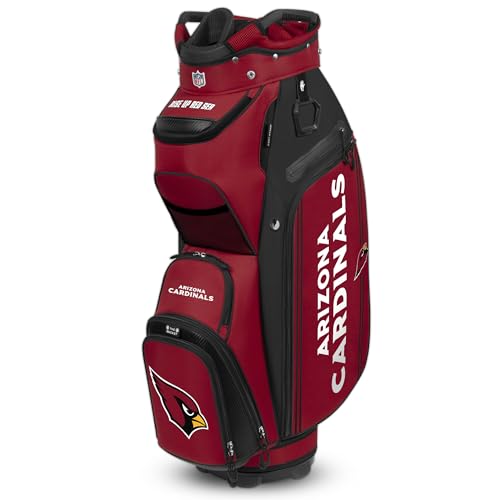 Team Effort WinCraft Arizona Cardinals Bucket III Cooler Cart Golf Bag
