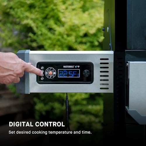 Masterbuilt Gravity Series 800 Digital Charcoal Grill and Smoker Black