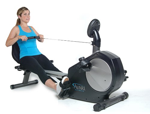 Avari Conversion II Rower/Recumbent Bike Black