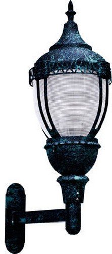 Dabmar Lighting Powder Coated Cast Aluminum Wall Light Fixture Verde Green