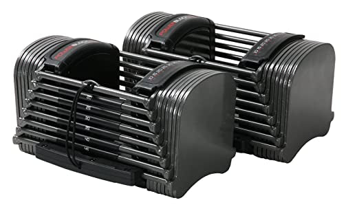 POWERBLOCK Sport 50 Adjustable Dumbbells Grey