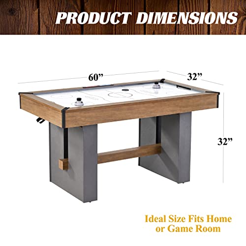 Barrington Billiards Urban Arcade Air Powered Hockey Wood Grain/Cement
