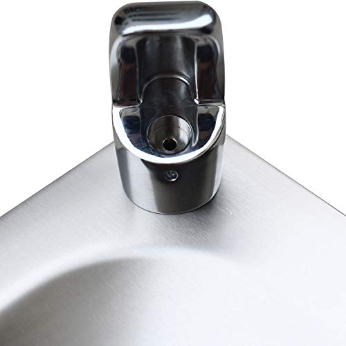 Global Industrial Outdoor Wall Mounted Drinking Fountain Green