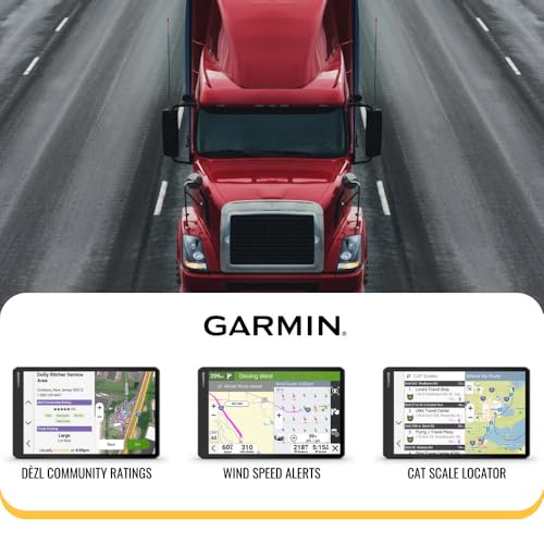 Garmin dezl OTR620 GPS Truck Navigator 6-Inch Touchscreen Black Bundle with Headset and Accessories