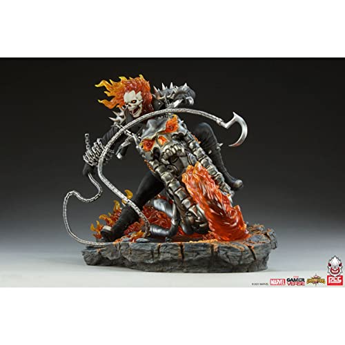 Contest of Champions Marvel Ghost Rider ⅙ Scale Statue Figure Diorama Silver