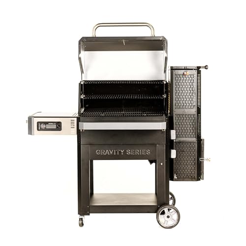 Masterbuilt Gravity Series 1050 Digital Charcoal Grill and Smoker Black