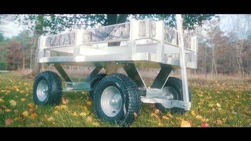 Alumacart Country Kahuna All Terrain Wagon Silver