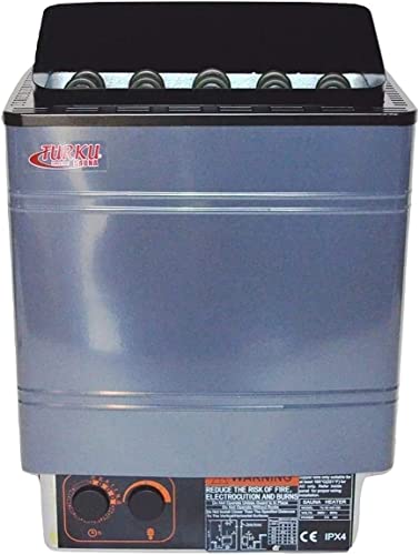 TURKU Sauna Stove 9KW 240V with CON5 Digital Controller