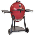 Char-Griller Akorn Kamado Kooker Charcoal Barbecue Grill and Smoker Red